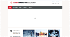 Desktop Screenshot of benefitmarketingsolutions.com